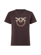 Pinko T-SHIRT Donna QUENTIN T-SHIRT JERSEY RICAMO 100535A3JP L72