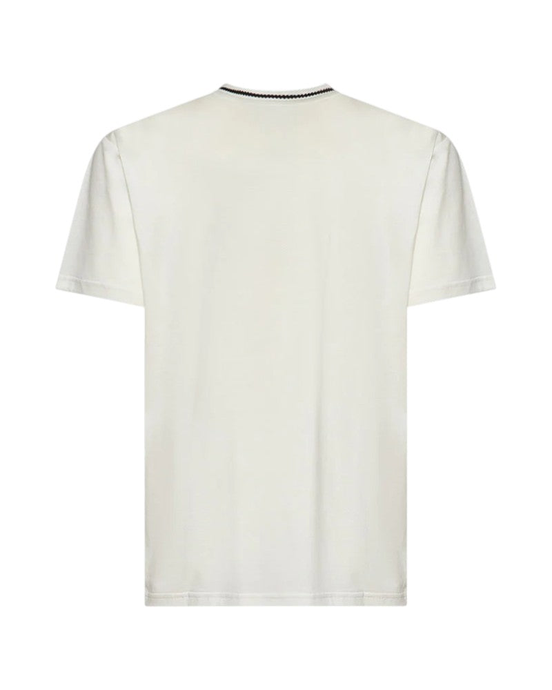 John Richmond T-SHIRT Uomo CHALONI UMP26335TS OFF-WHITE