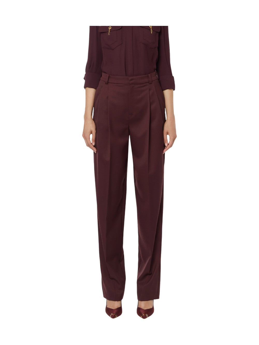 Elisabetta Franchi Pantalone Donna  PA11456E2EA4