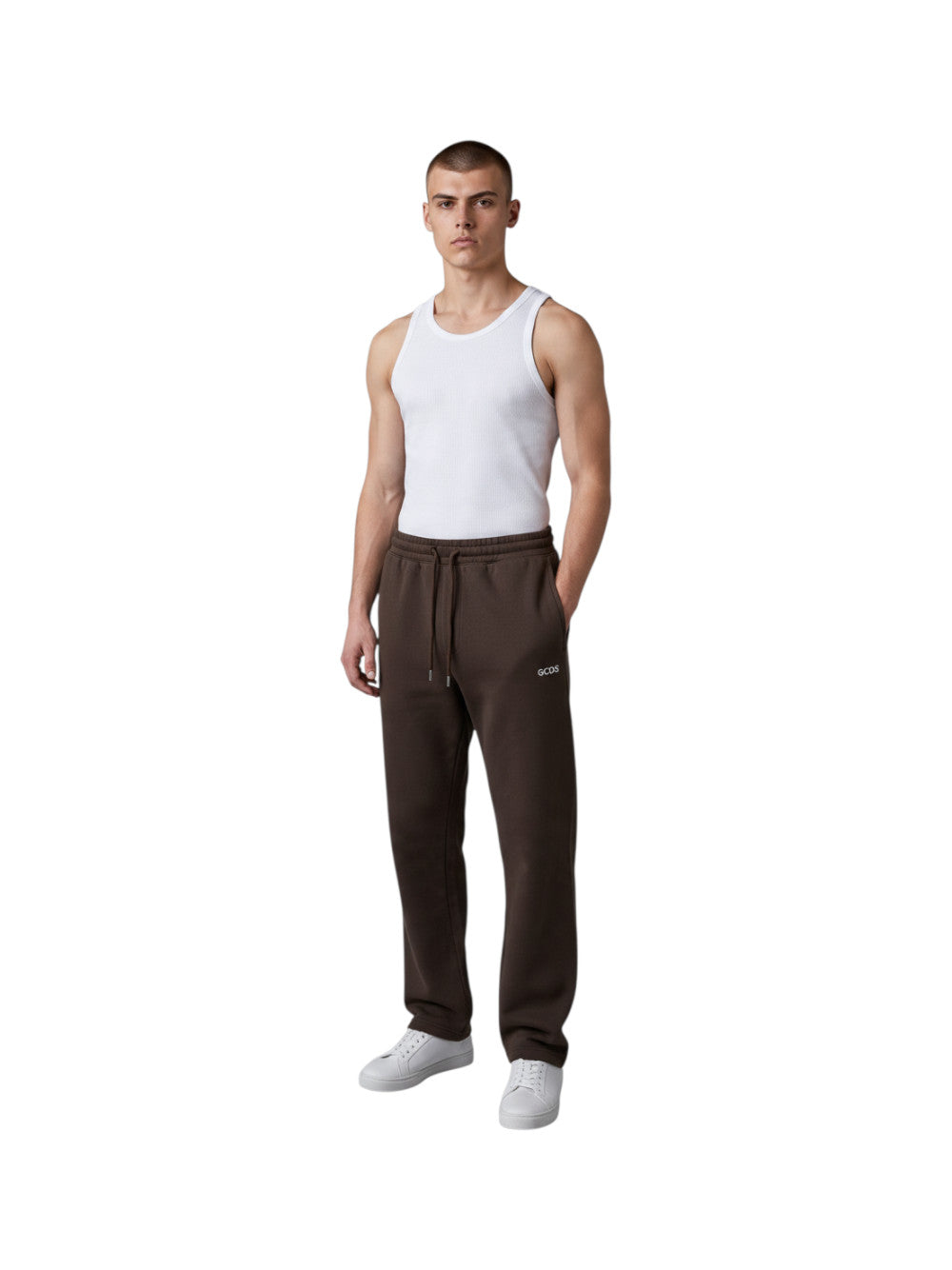 John Richmond Pantalone Uomo BANATTI UMA26268PA COFFEE
