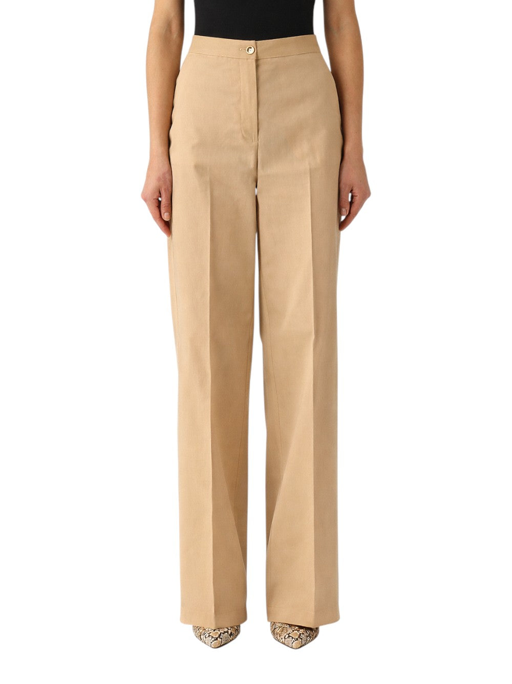 Pinko Pantalone Donna JACOPONE PANTALONE LINO STRETC 104929A34ID41