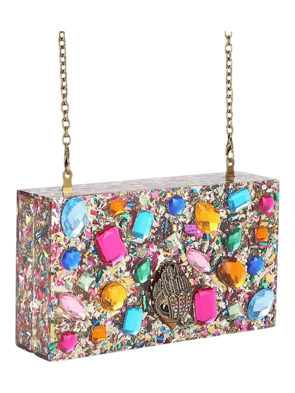 Kurt Geiger Borsa Donna Crystals Box Clutch 5374969979 69