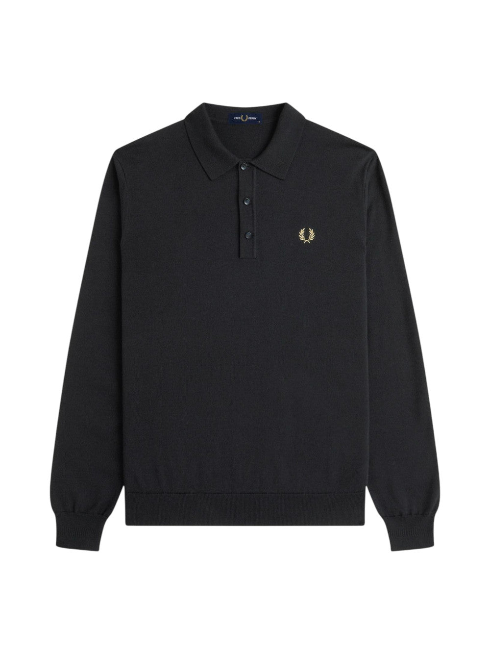 Fred Perry Polo Uomo FP CLASSIC KNITTED SHIRT LS K4535 220