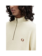 Fred Perry Maglia Uomo FP WAFFLE STITCH HALF ZIP JUMPER K8557 560