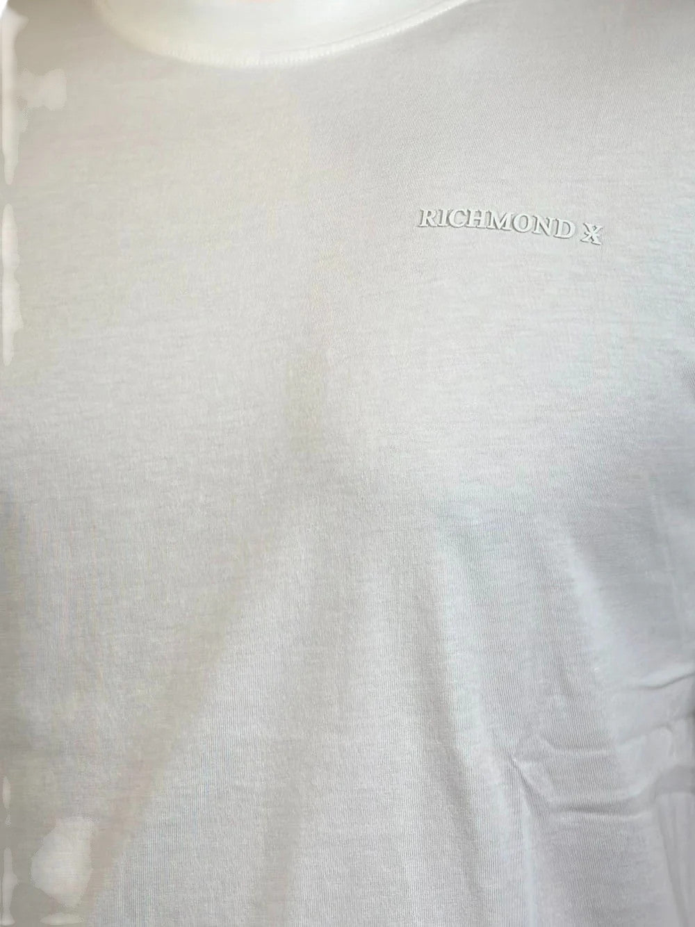 John Richmond T-SHIRT Uomo SORIM UMP26010TS OFF-WHITE