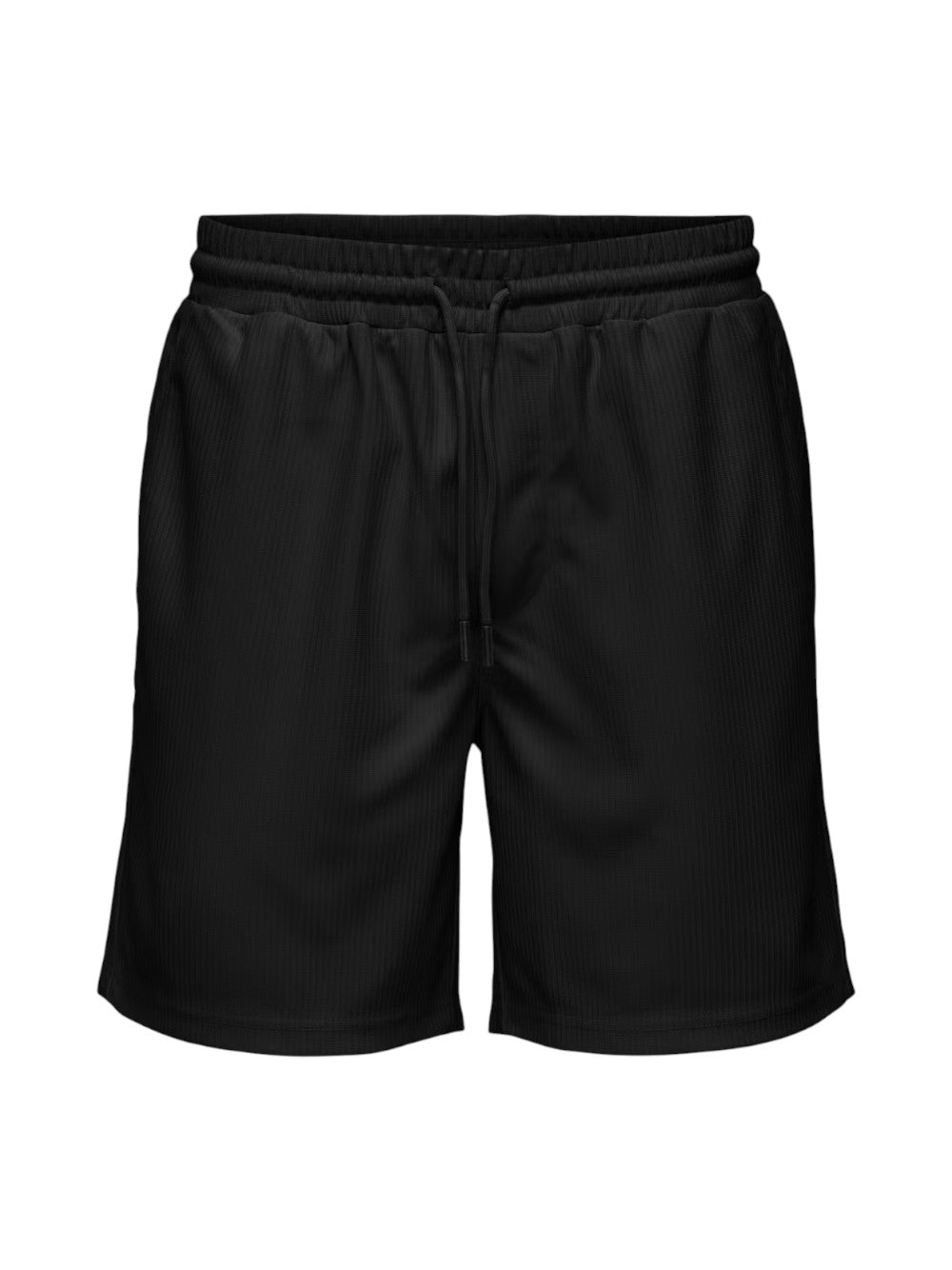 ONLY & SONS Bermuda Uomo ONSTEL LIFE PLIZZE 22030477 Black