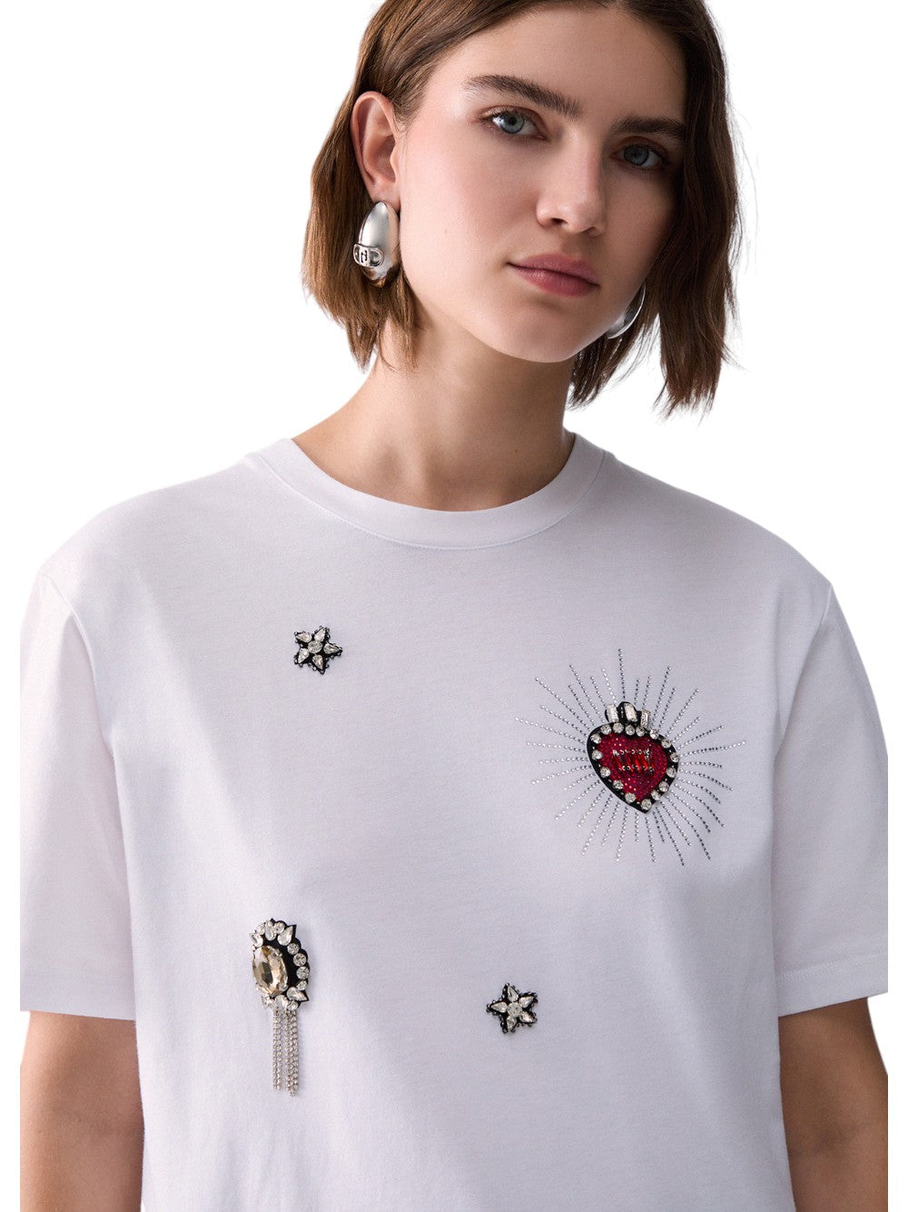Liu Jo T-SHIRT Donna ECS T-SHIRT REGULAR FIT WF6324J0088 L9437