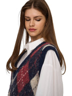 ONLY Maglia Donna ONLNOEME LIFE SL JQ VEST V-NECK KNT 15353229