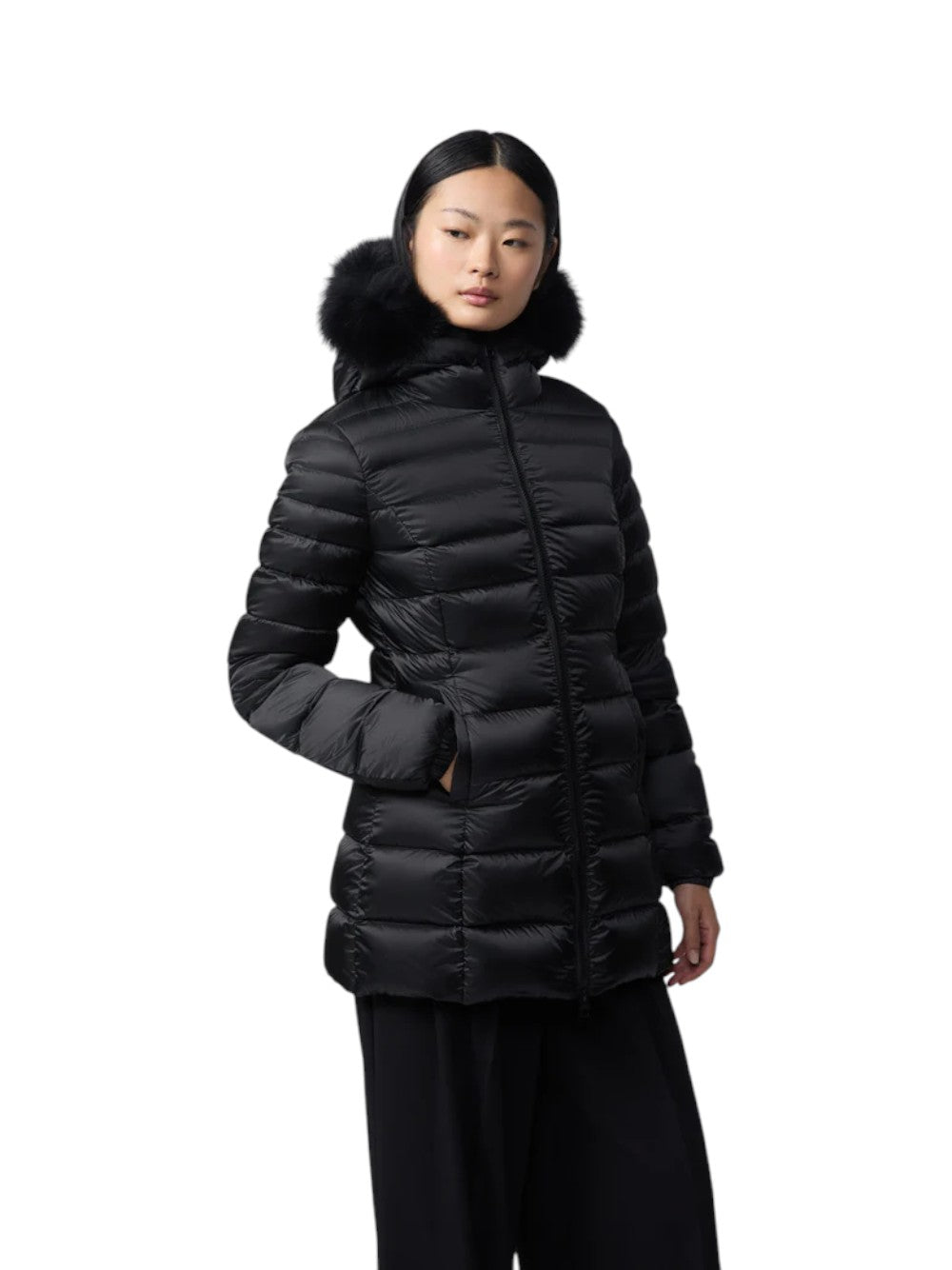 Refrigiwear GIUBBINO Donna LONG MEAD FUR JACKET W98118RA0035 G06000