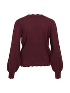 VILA Maglia Donna VIEMI O-NECK L/S KNIT TOP/TES 14109653