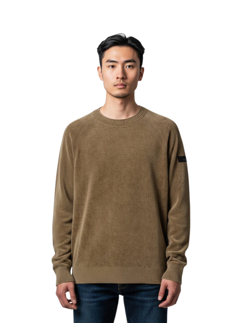 RRD Maglia Uomo velvet techno wash round W26153 84