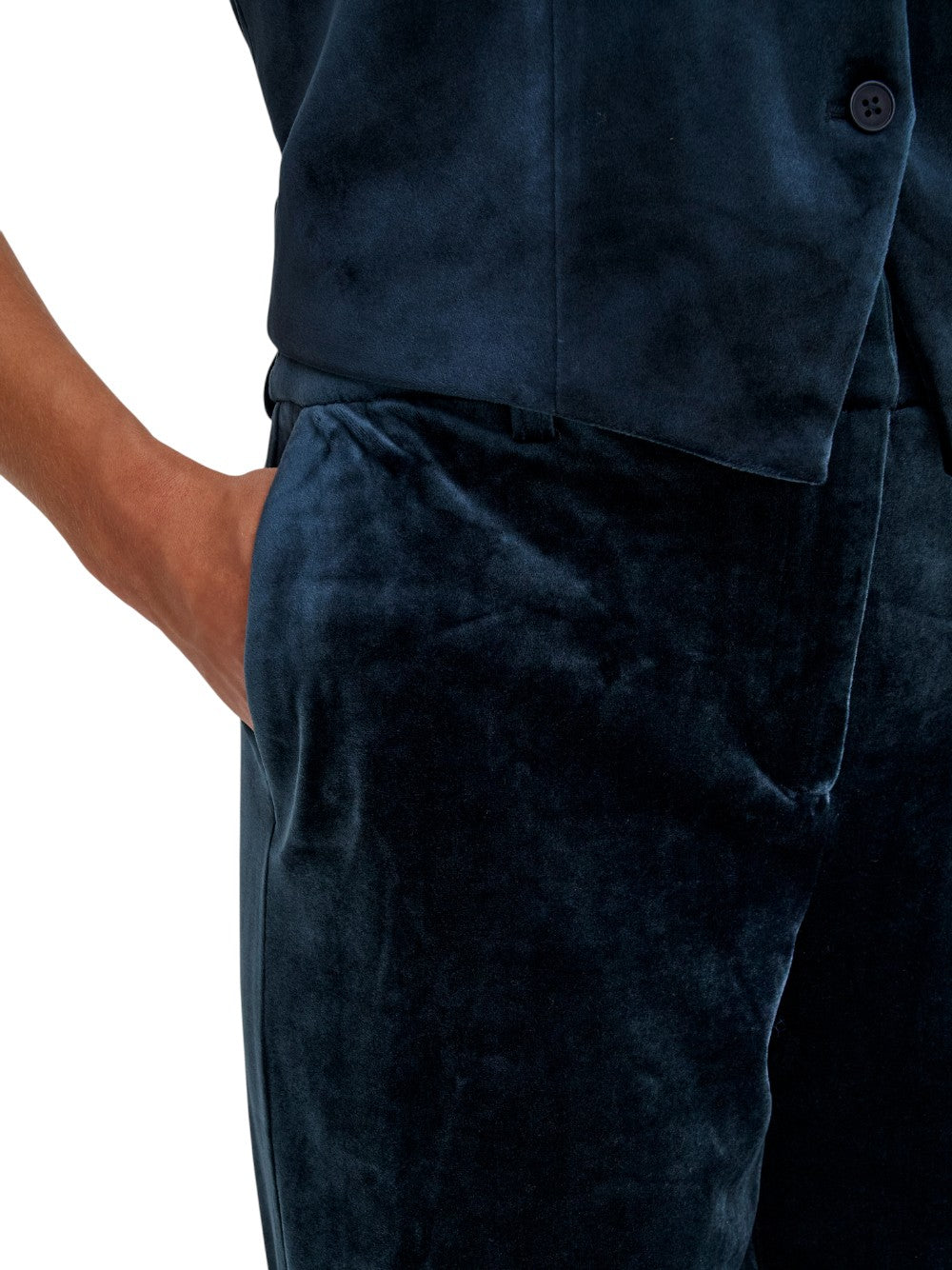 ONLY Pantalone Donna ONLKAYLE-ELSY STRAIGHT VELVET PANT TLR 15335852