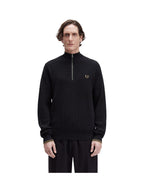 Fred Perry Maglia Uomo FP WAFFLE STITCH HALF ZIP JUMPER K8557 102