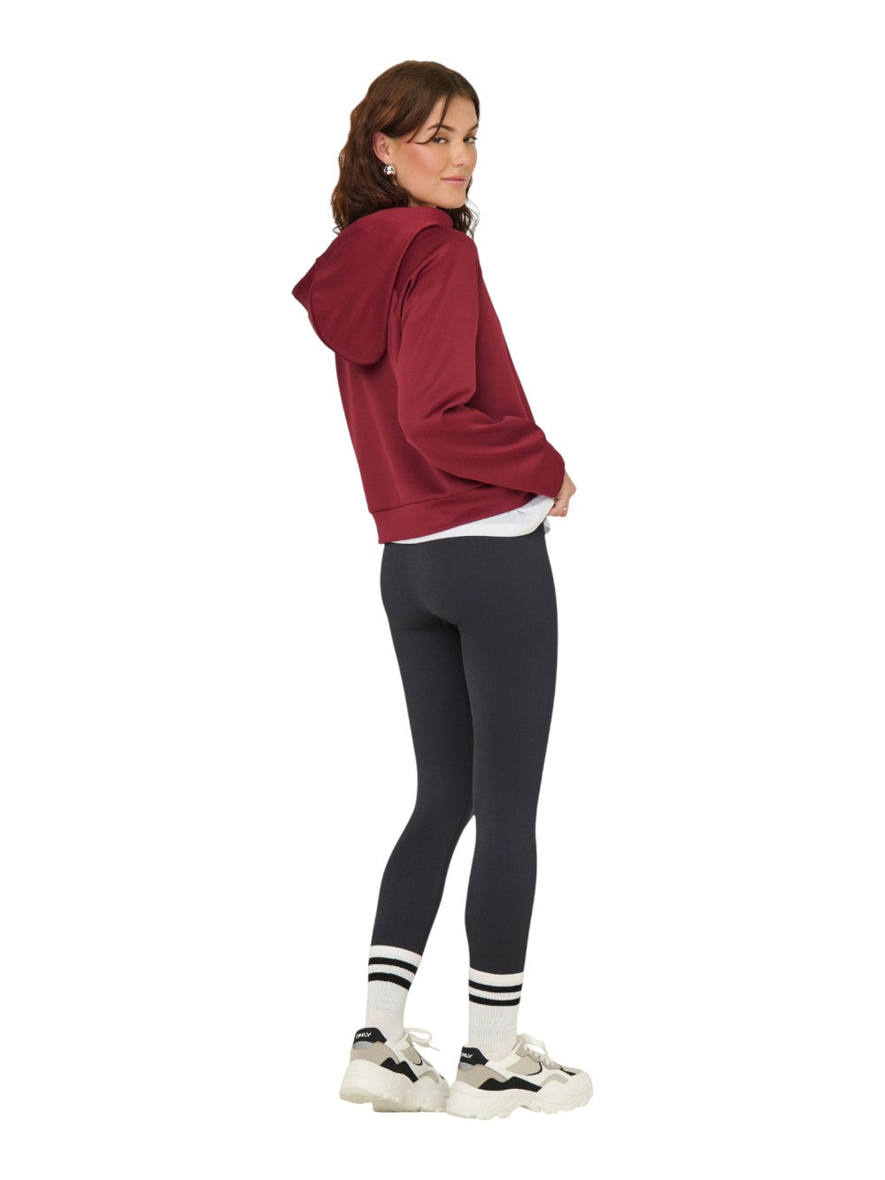 ONLY Felpa Donna ONLLUE L/S HOOD UB CC SWT 15352757
