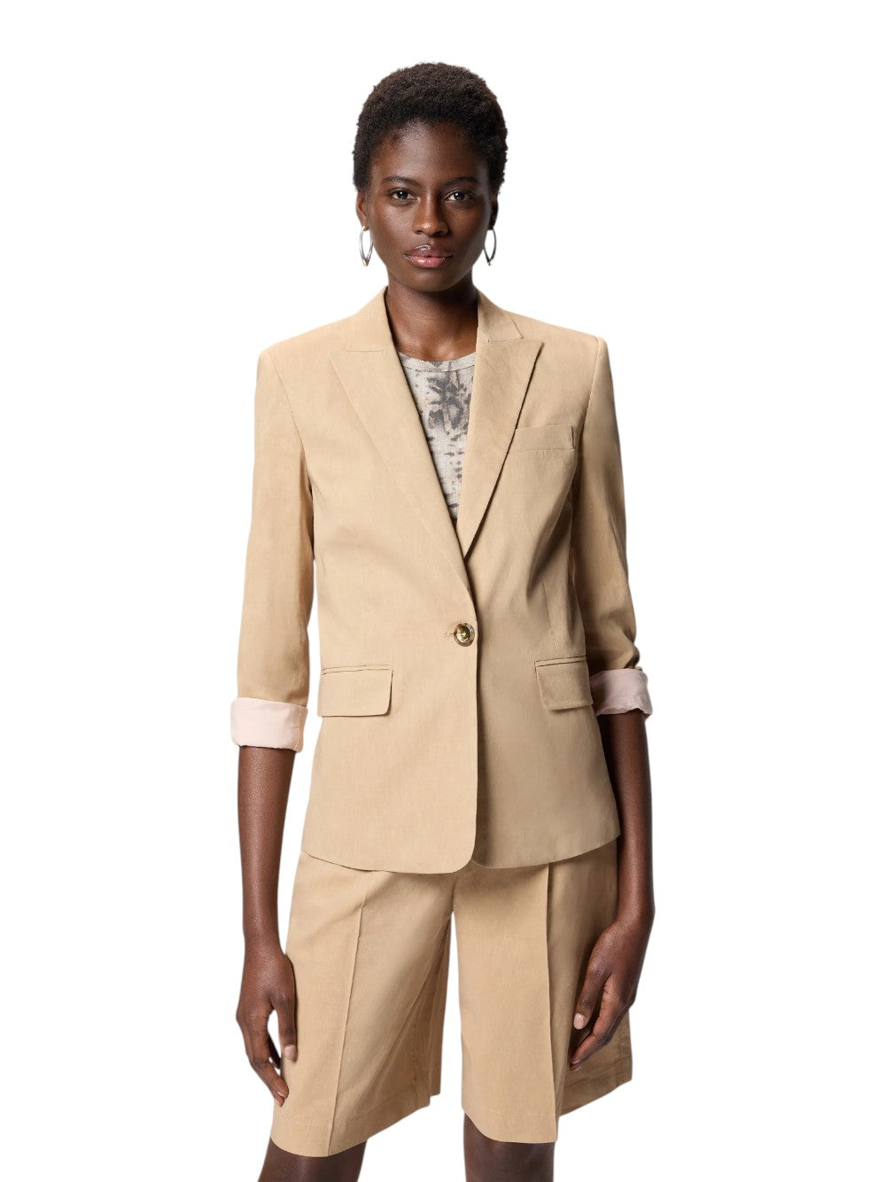 Pinko Giacca Donna FREDA GIACCA LINO STRETCH 106597A34ID41