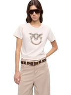 Pinko T-SHIRT Donna QUENTIN T-SHIRT JERSEY RICAMO 100535A3JP C21