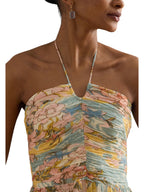 Lauren Ralph Lauren Abito lungo Donna Woven 253P08930001