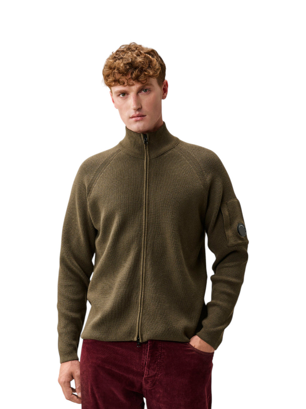 C.p. Company Cardigan Uomo Waffle 21CMKN058A110754A 683