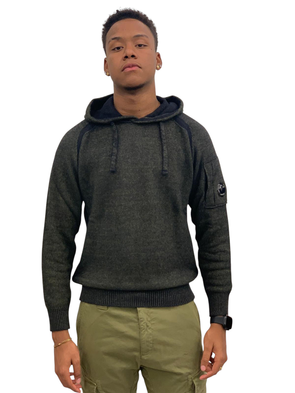 C.p. Company Maglia Uomo C/Cappuccio 19CMKN254A006170A 652