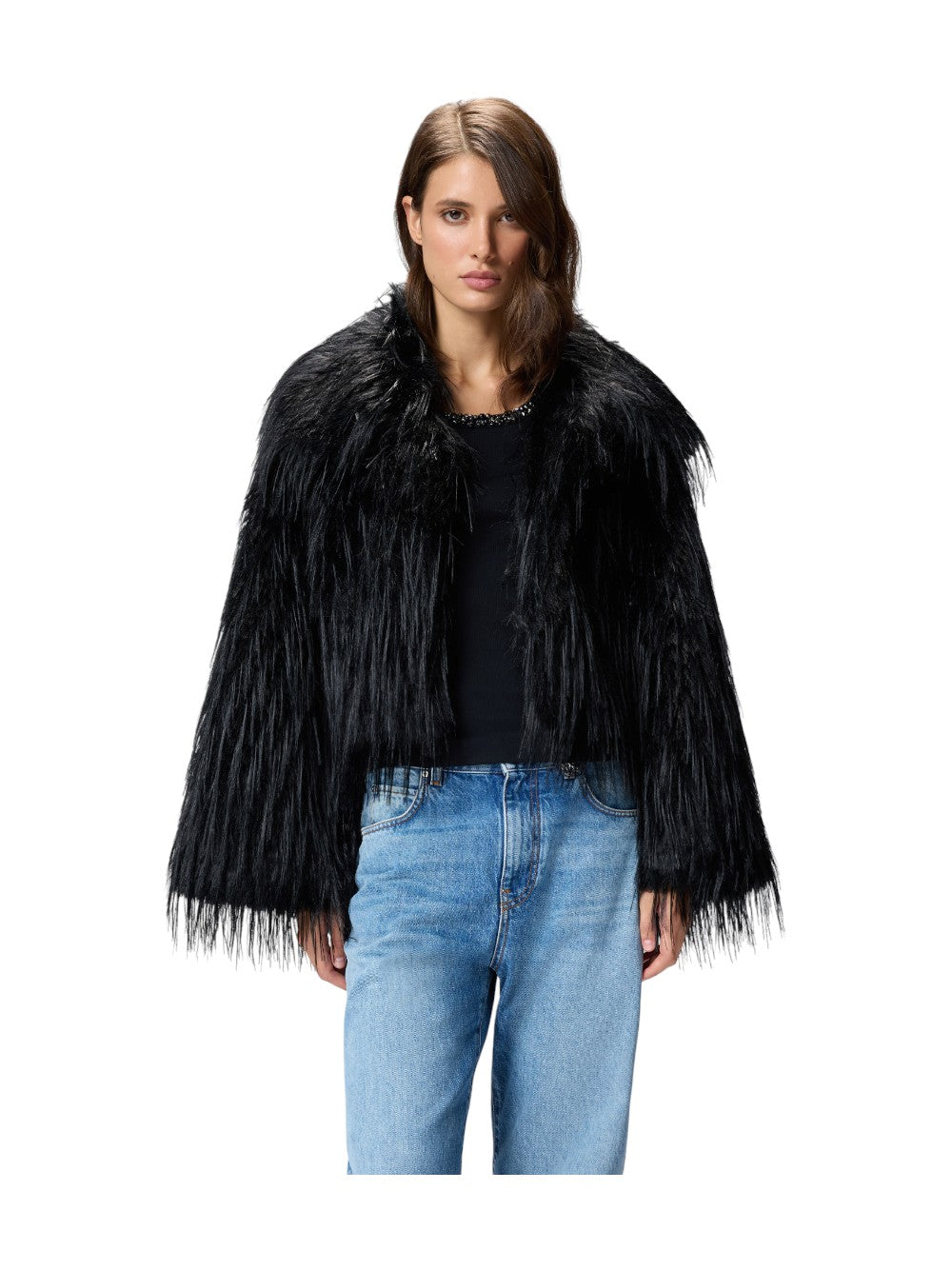 Pinko Ecopelliccia Donna AMPARO CABAN 106045A2ZO Z99