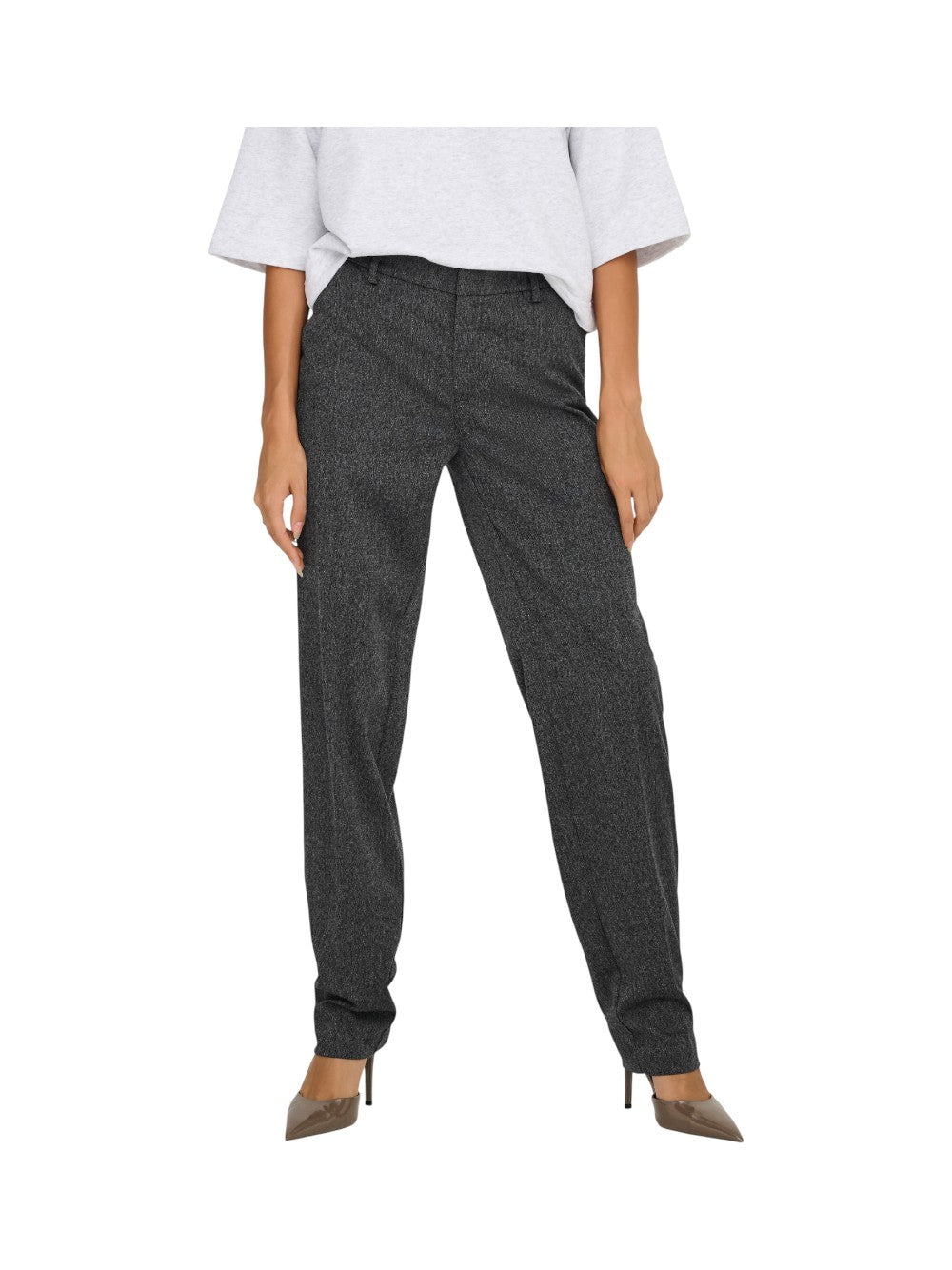 ONLY Pantalone Donna ONLMARNIE MW SLIM STR PANT TLR 15357615