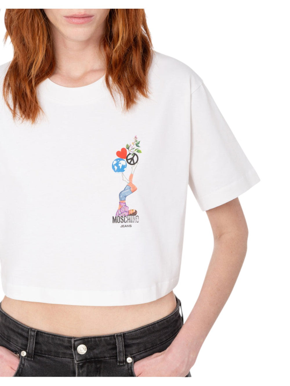 Moschino Jeans T-SHIRT Donna  261K1J071832348001