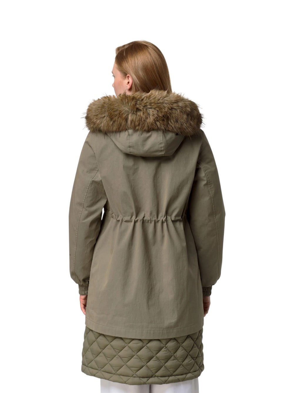 K-Way GIUBBINO Donna FOSCA WAX COTTON NYLON K6136HW DB8