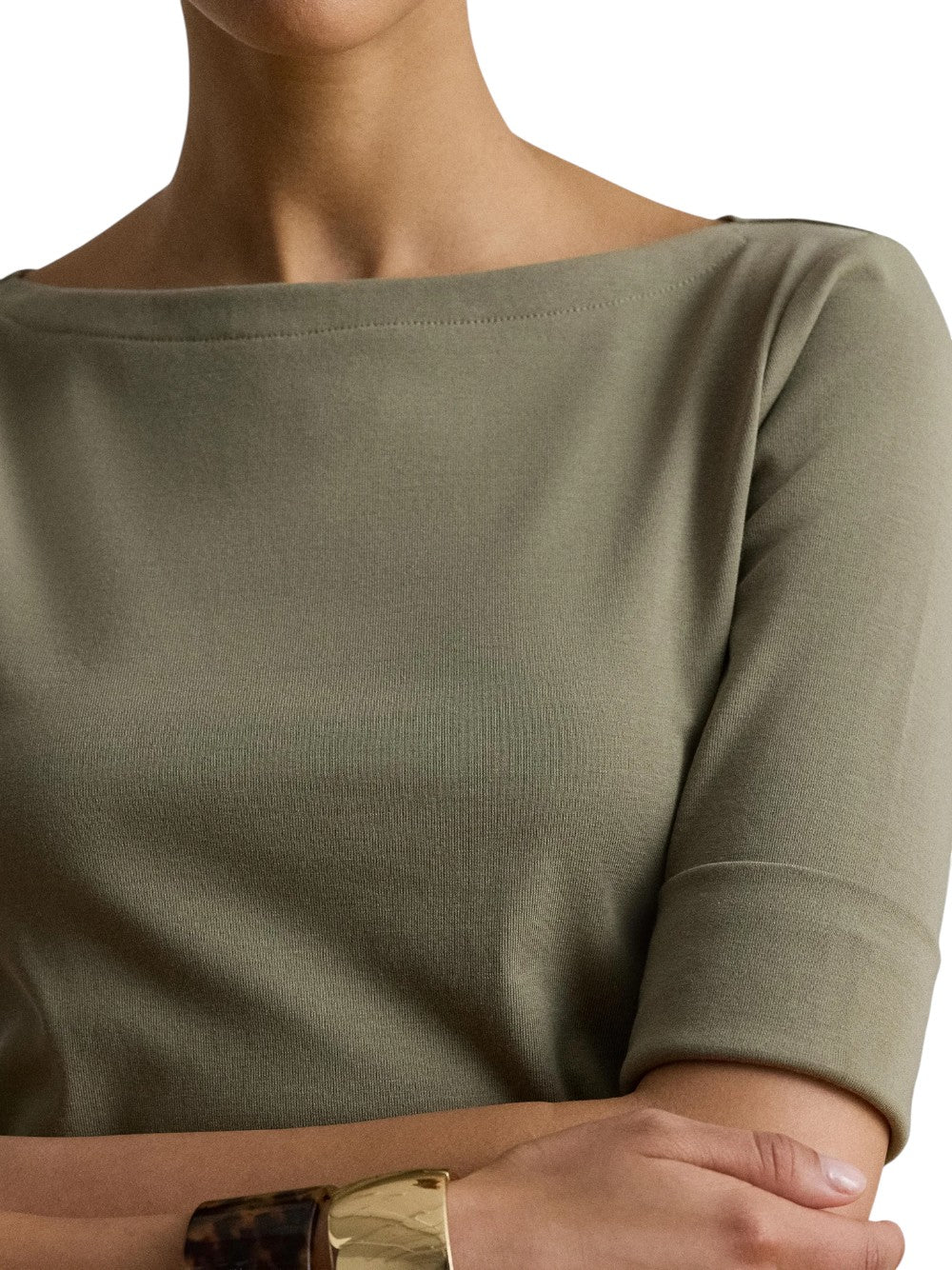 Lauren Ralph Lauren T-SHIRT Donna JUDY-ELBOW SLEEVE-KNIT 200654963204