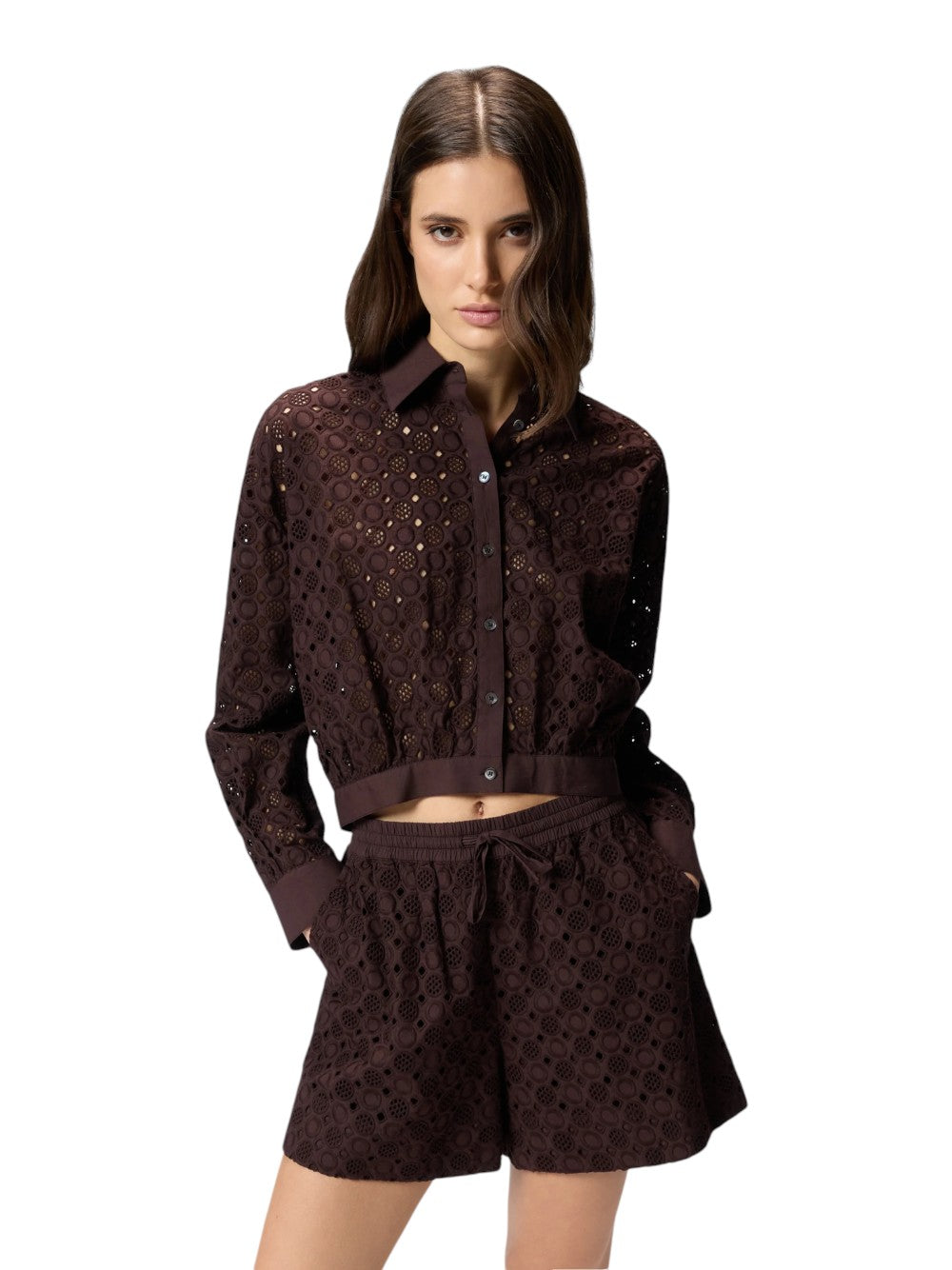 Pinko Camicia Donna CHARITA CAMICIA POPELINE RICAM 106277A35PM28