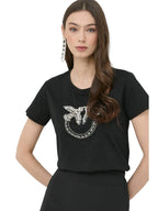 Pinko T-SHIRT Woman QUENTIN T-SHIRT JERSEY LOGO