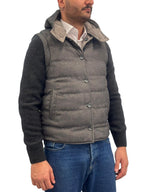 LEATHER AUTHORITY Men's Vest BRKR SUKN