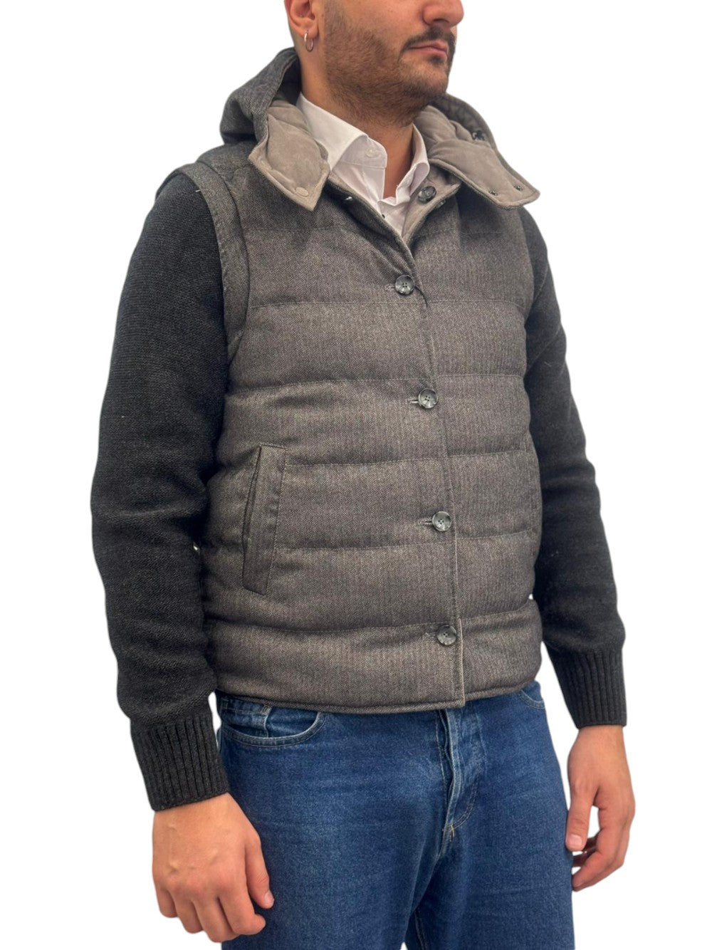 LEATHER AUThORITY smanicato Uomo BRKR SUKN
