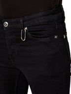 John Richmond Jeans Uomo LANDIS SLIM FIT UMA25348JE DENIM BLACK