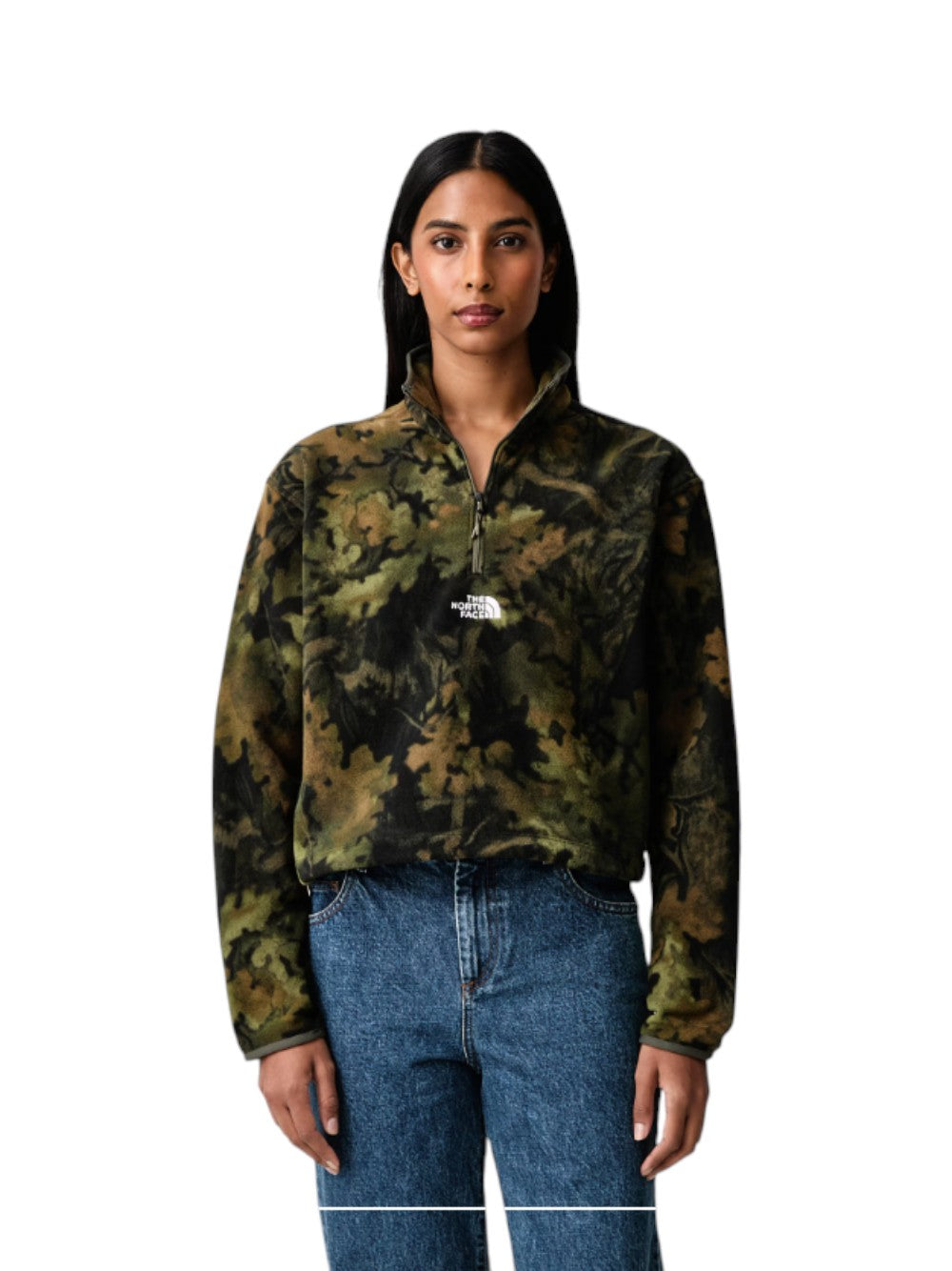 The North Face Felpa Donna W NOVELTY LOGO GLACIER NF0A8JK9T2Z1