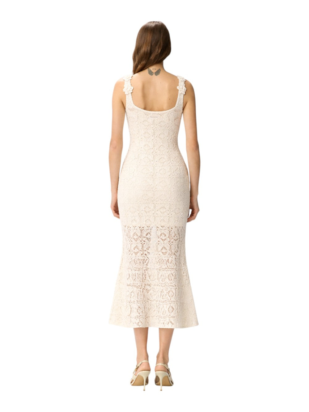 Pinko Abito Donna JUNCUS ABITO CROCHET SEWON FLO 106862A3B8C10