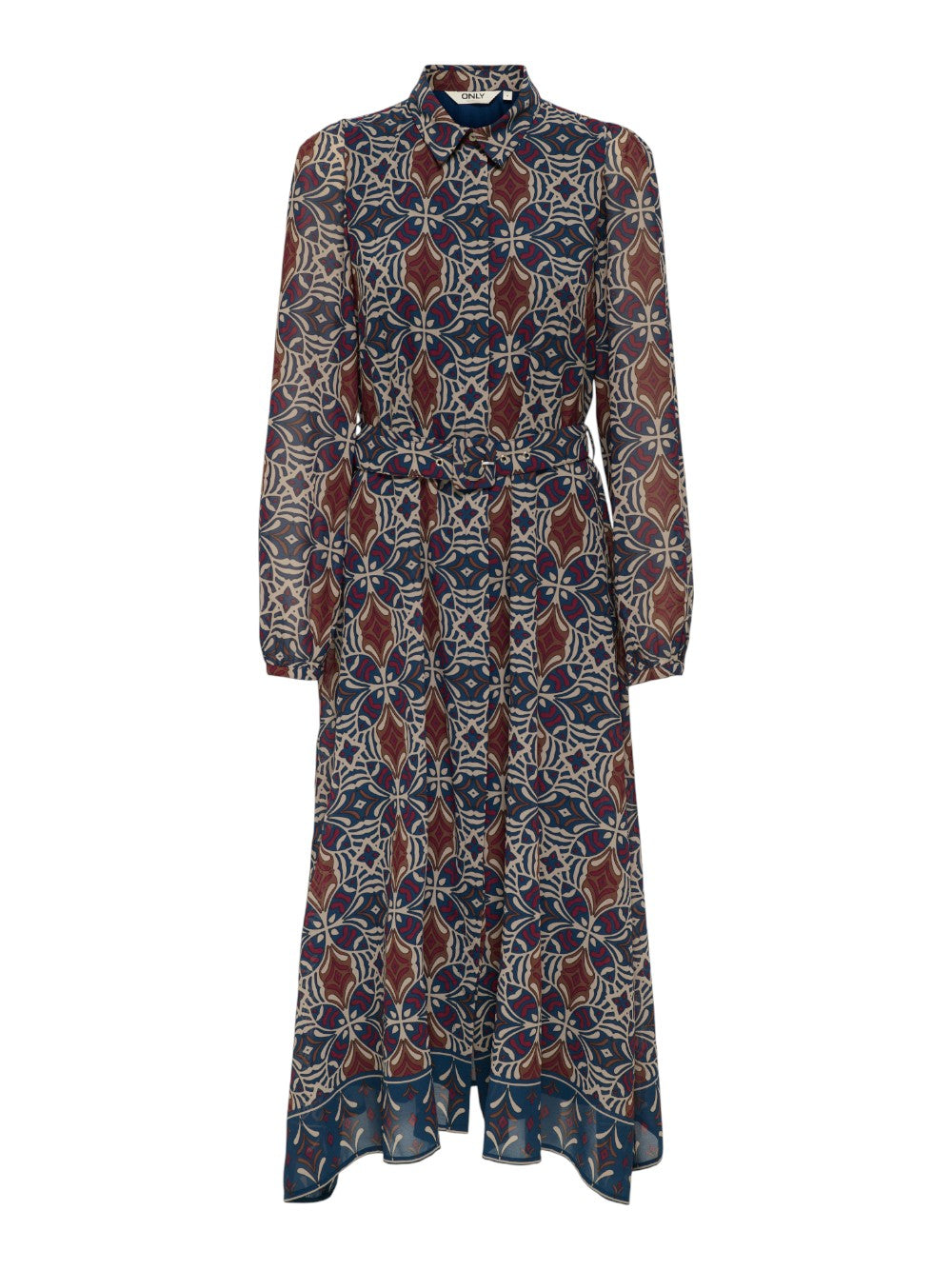 ONLY Abito Donna ONLSTAR LIFE L/S BUCKLE SHIRT DRESS WVN 15335346