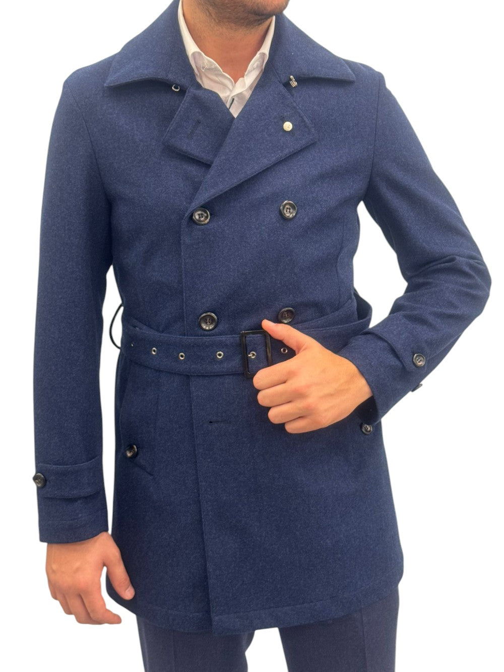 LUIGI BIANCHI cappotto Uomo 9111 37500