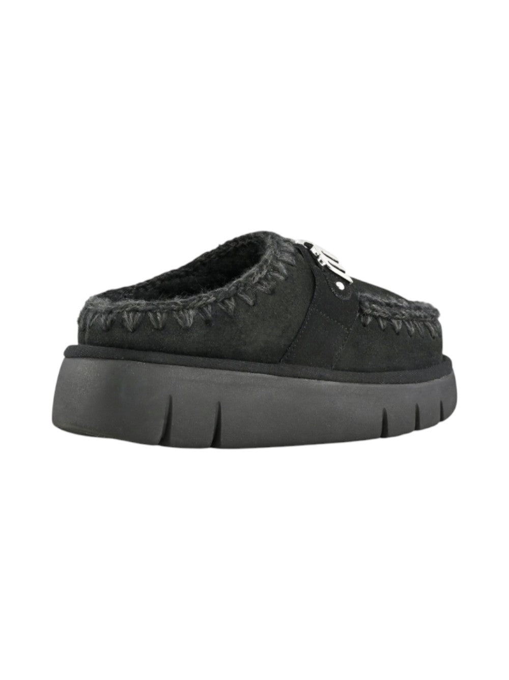 Mou Ciabatte Donna Bounce clog metal logo MU.FW531001A BB