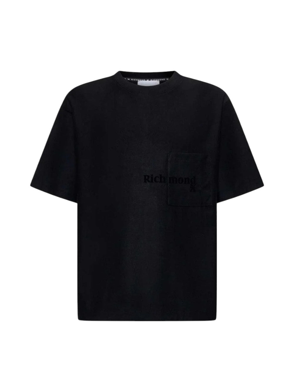 John Richmond T-SHIRT Uomo KADIOGO UMA25123TS BLACK