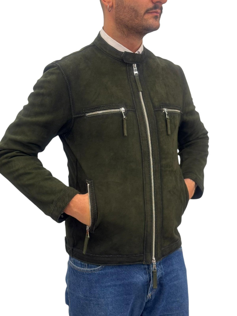 LEATHER AUThORITY GIUBBINO Uomo HYDR BOBS