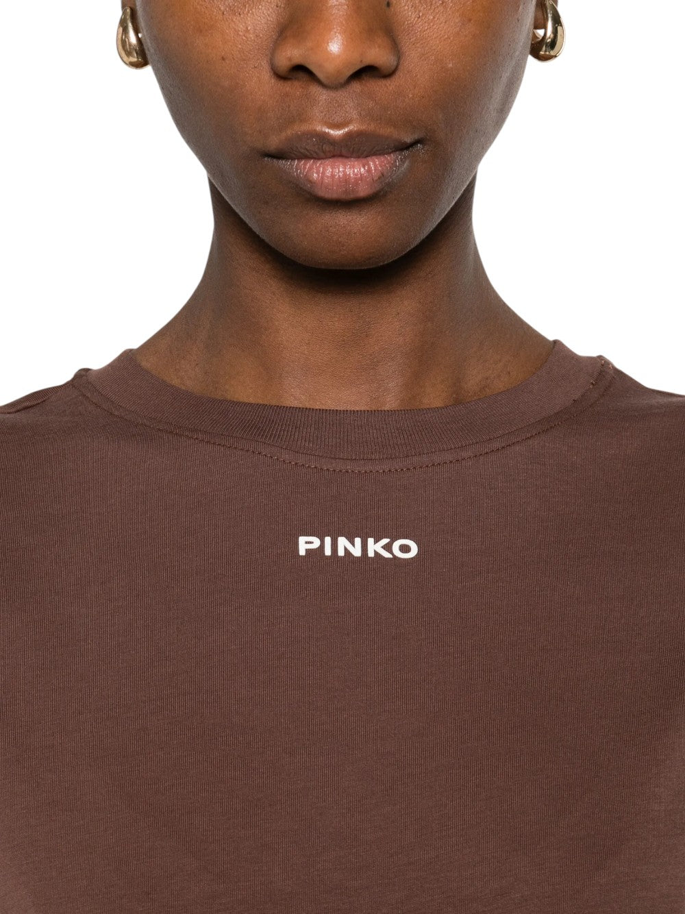 Pinko T-SHIRT Donna BASICO T-SHIRT JERSEY LOGO STA 100373A34FL78
