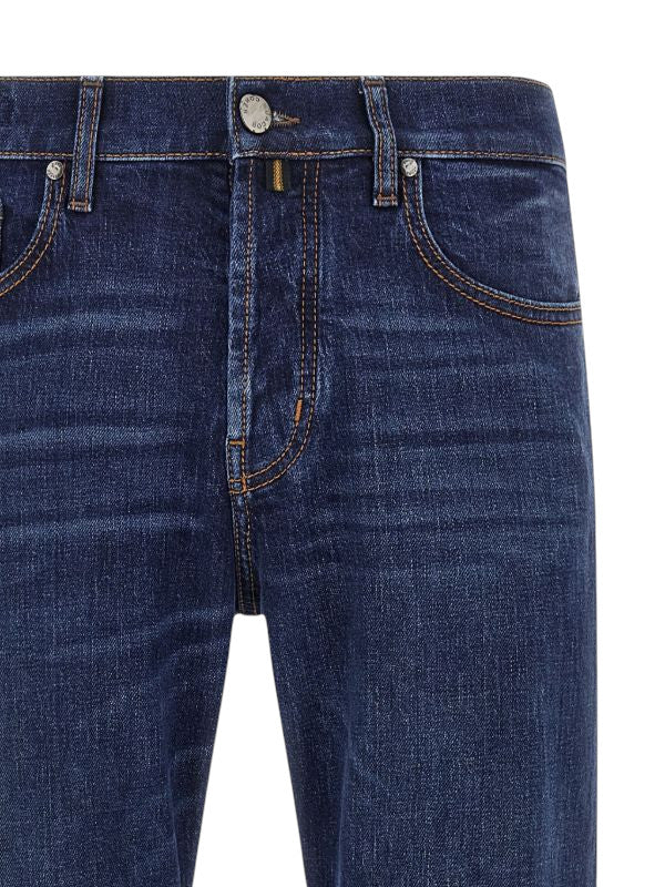 Jacob Cohën Jeans Uomo CROPPED TAPERED LEG FIT LOW CROTCH JUDE JUM_QE033 075 S4259 100D