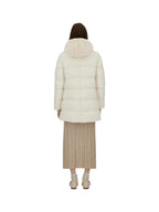 Herno GIUBBINO Donna A-SHAPE IN RASO CON PETTORINA IN FAUX FUR PI001934D12170Z