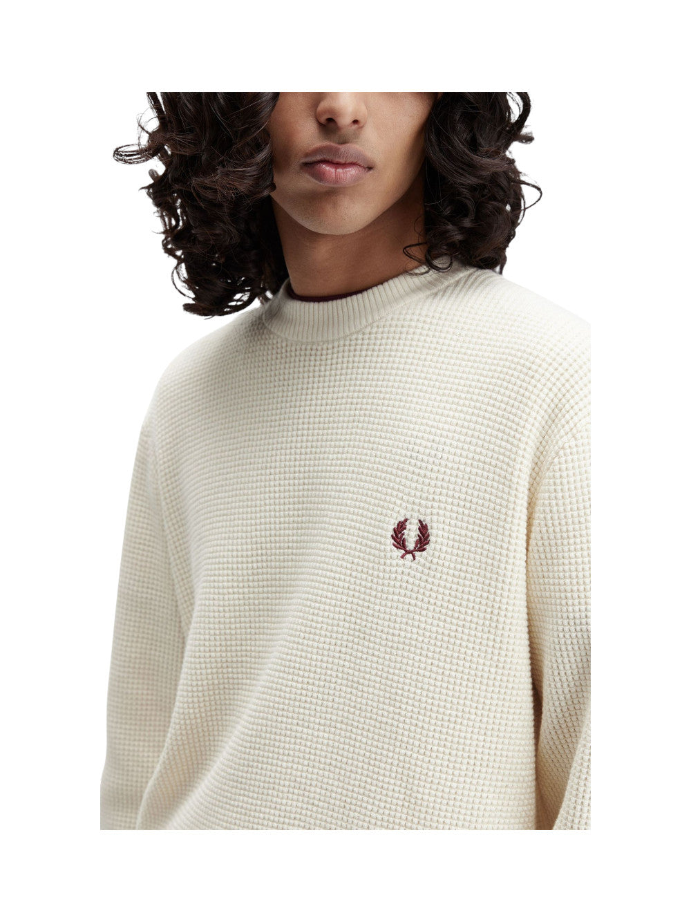 Fred Perry Maglia Uomo FP WAFFLE STITCH JUMPER K6507 560