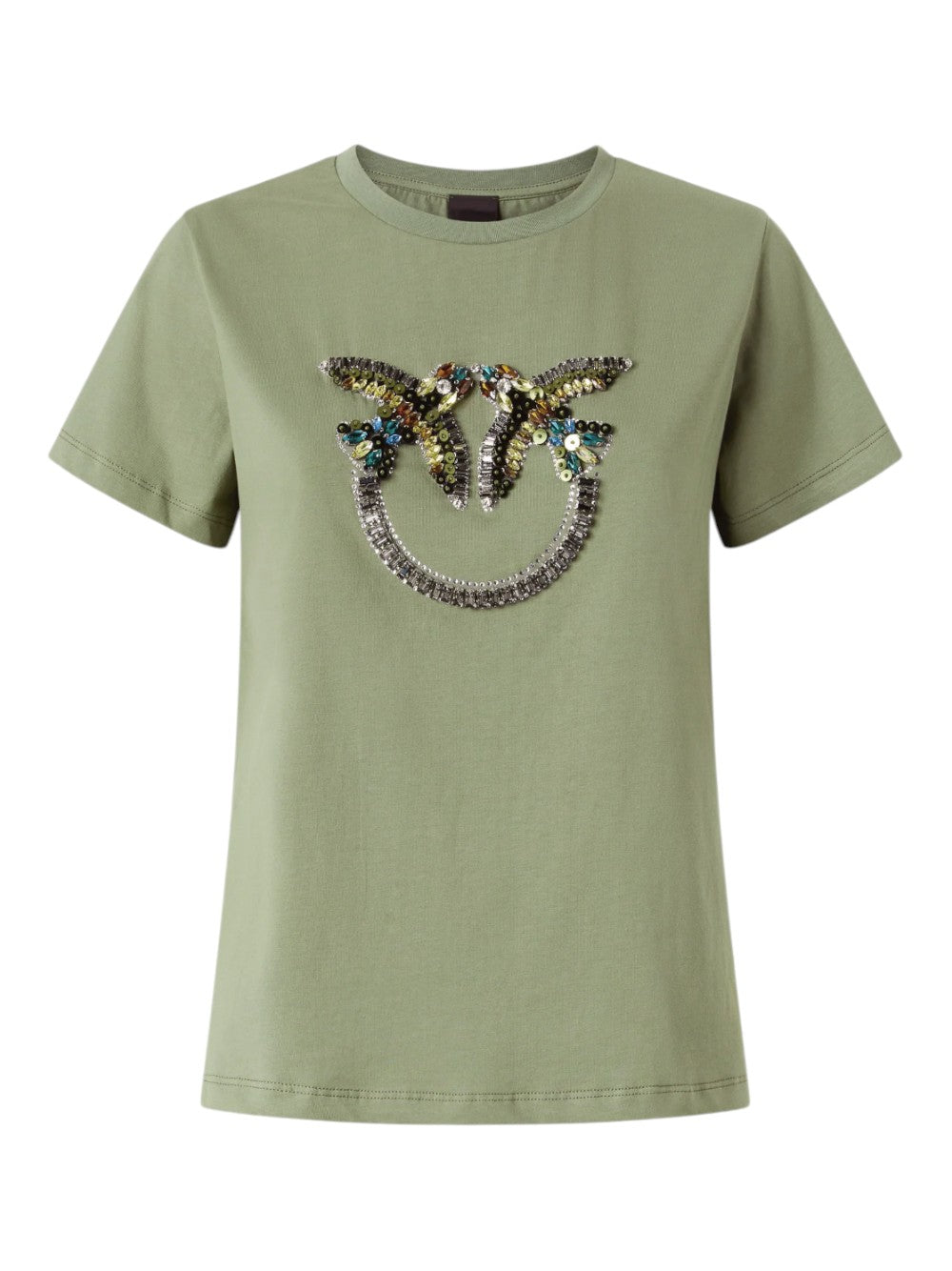 Pinko T-SHIRT Donna QUENTIN T-SHIRT JERSEY RICAMO 100535A33FU84