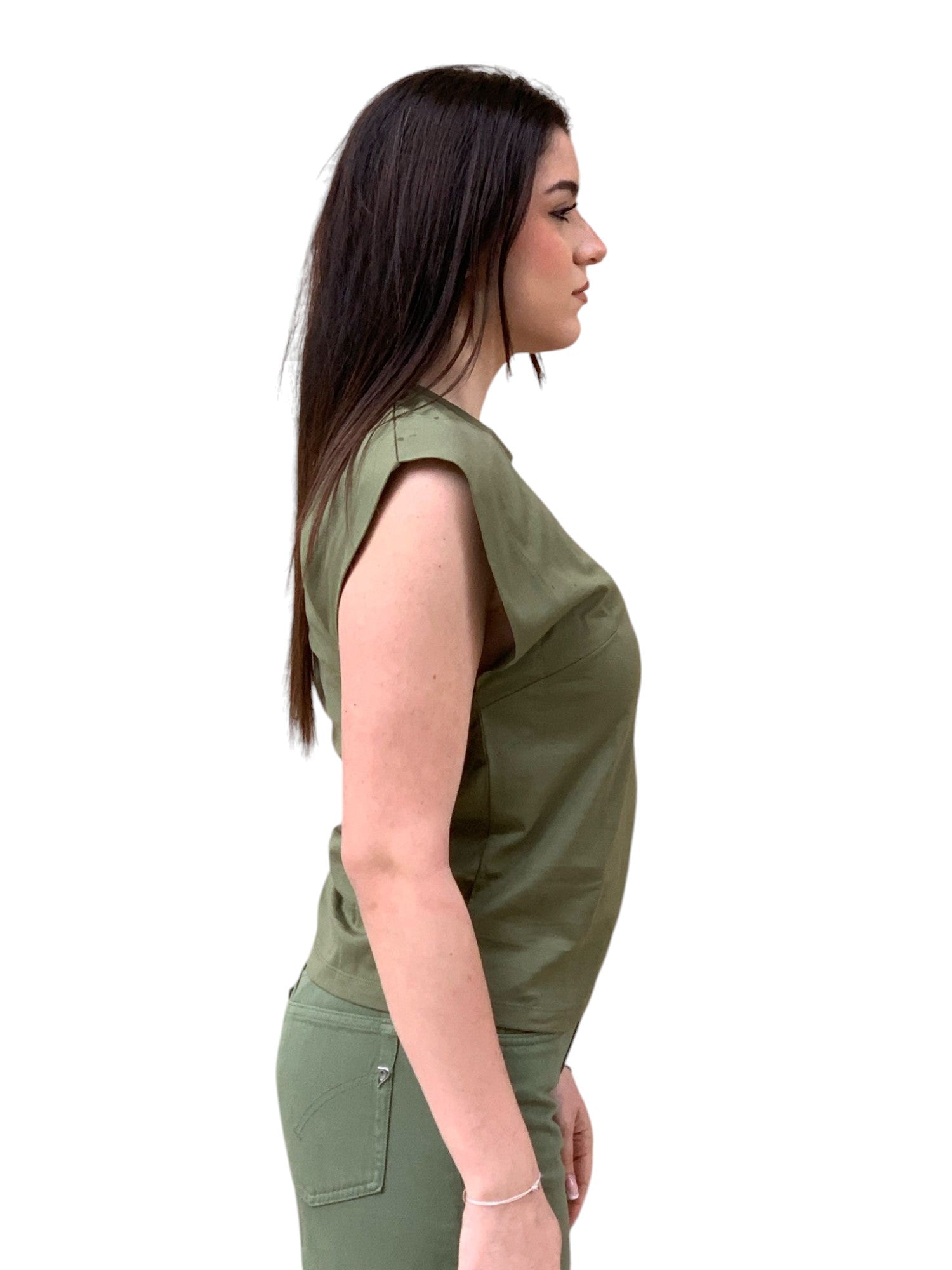 DONDUP T-SHIRT Donna DS018 JF0271D