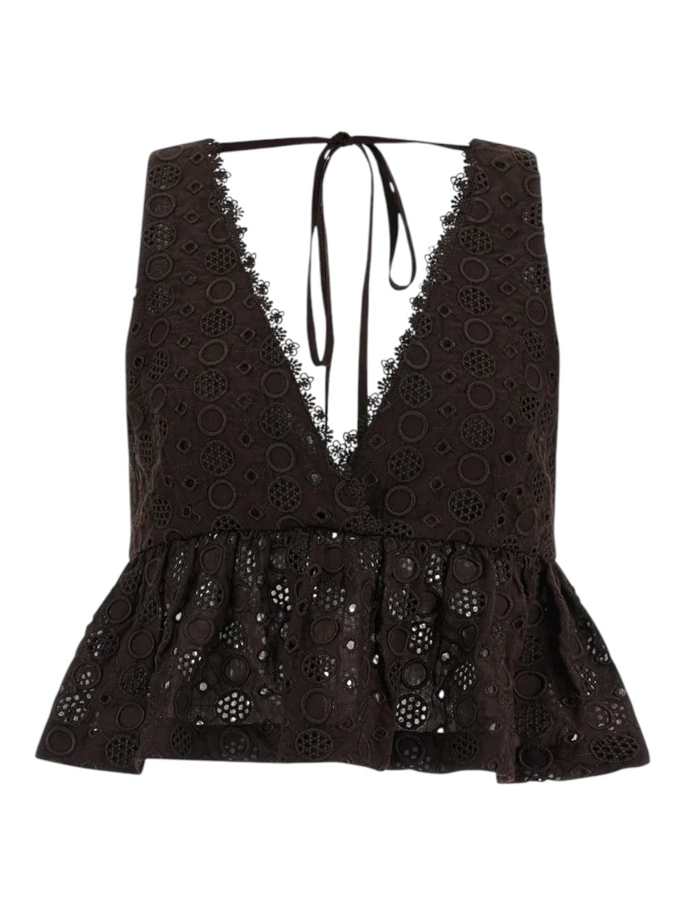 Pinko Top Donna KIERSTEN TOP POPELINE RICAMO S 106451A35PM28