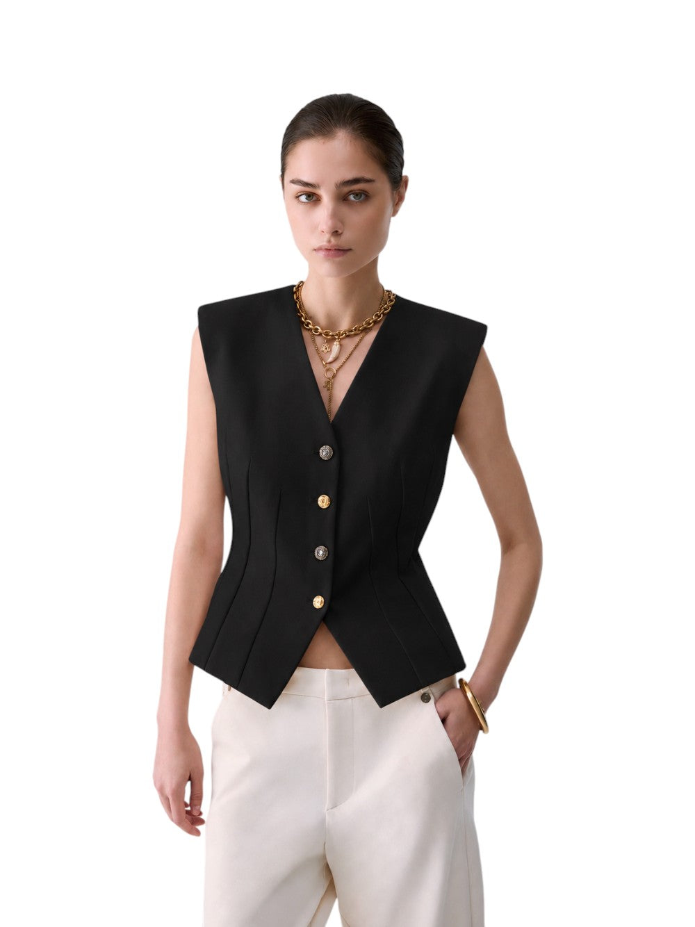 Liu Jo Pantalone Donna PANT. STRAIGHT WF6361J9189 22222
