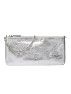 Pinko Women's Horizontal Flat Laminated Leather Bag