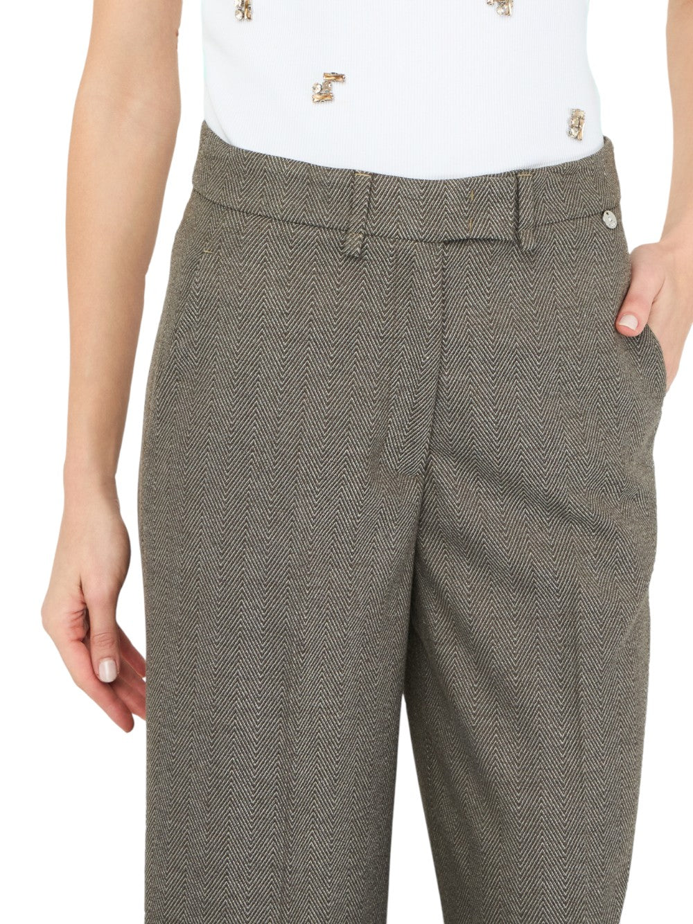 Liu Jo Pantalone Donna  CF5372T054A M9770